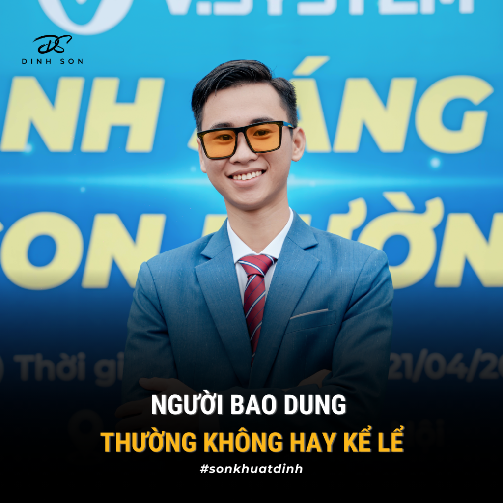 NGƯỜI BAO DUNG THƯỜNG KHÔNG HAY KỂ LỂ